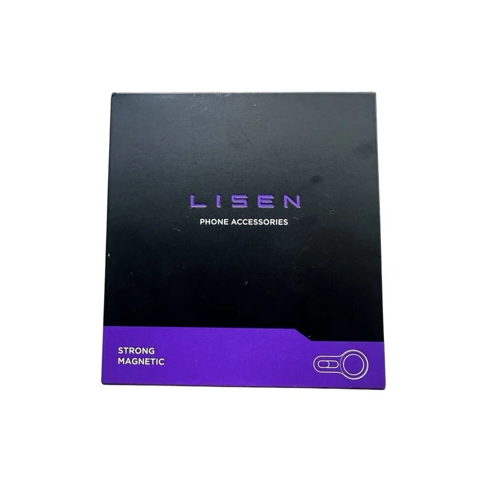 LISEN Magnetic Pro Car Mount for iPhone Black Model H739 New Open Box